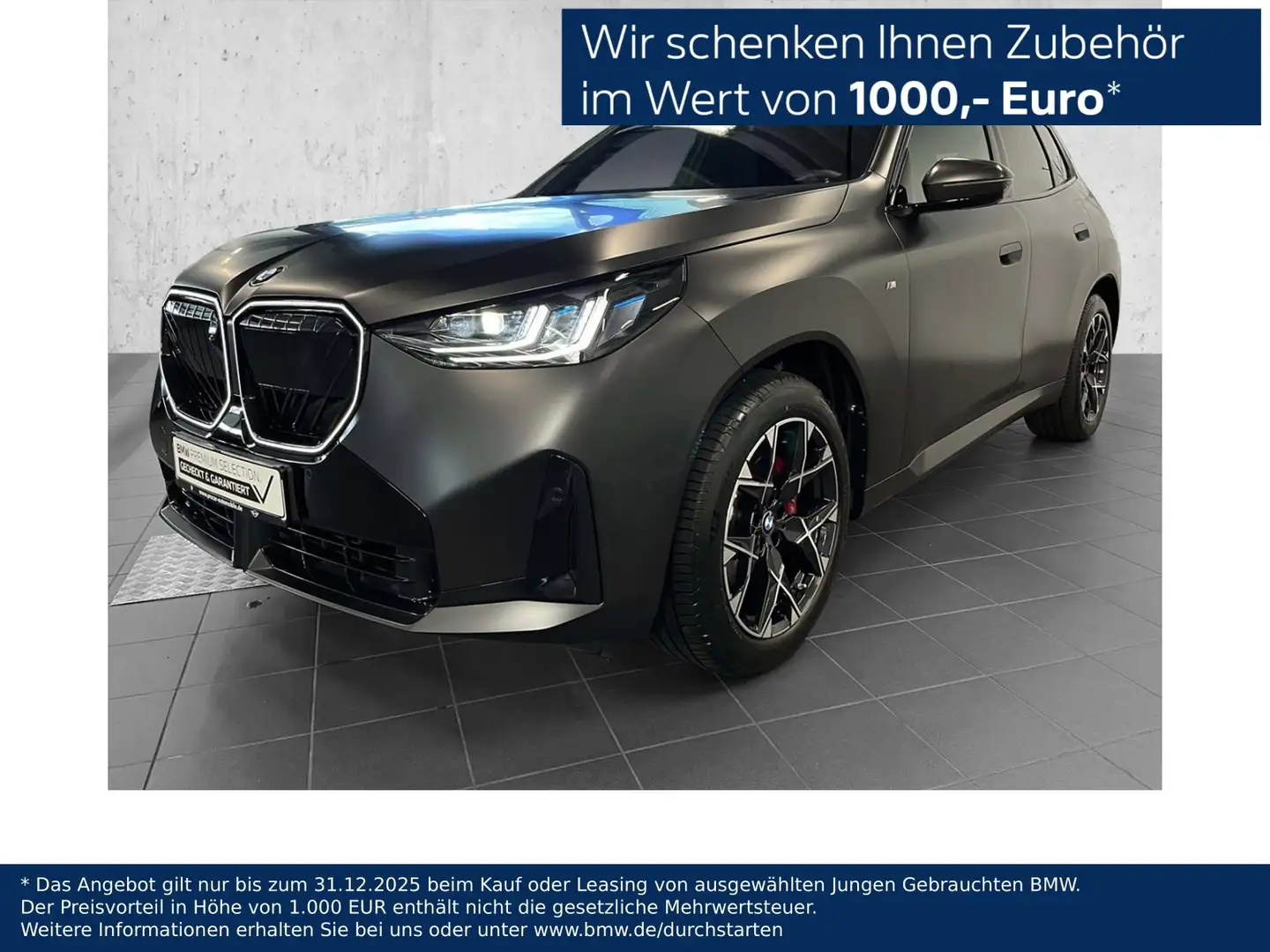 BMW X3 20d xDrive M Sport HUD ACC AHK 360°KAM RFK Grau - 1