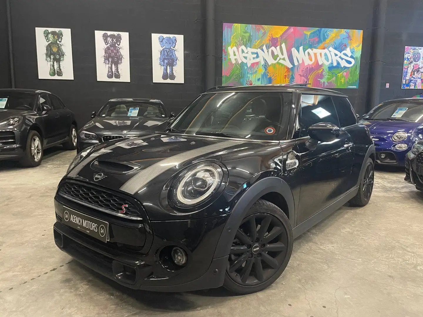MINI One Cooper S 192 ch BVA7 Greenwich Noir 2020 Schwarz - 1