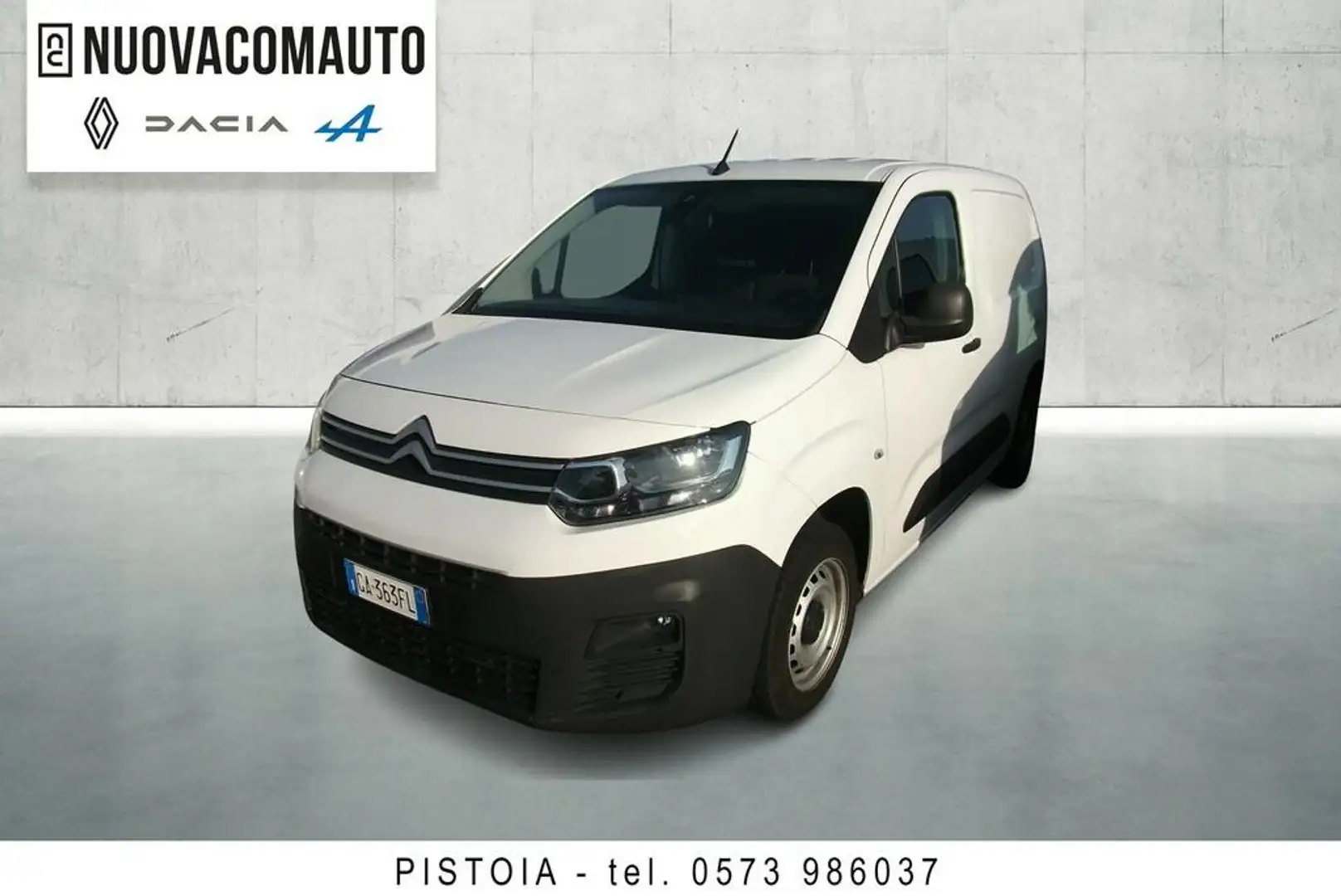 Citroen Berlingo berlingo 1.5 bluehdi 75cv S&S M Club 3p.ti Bianco - 1