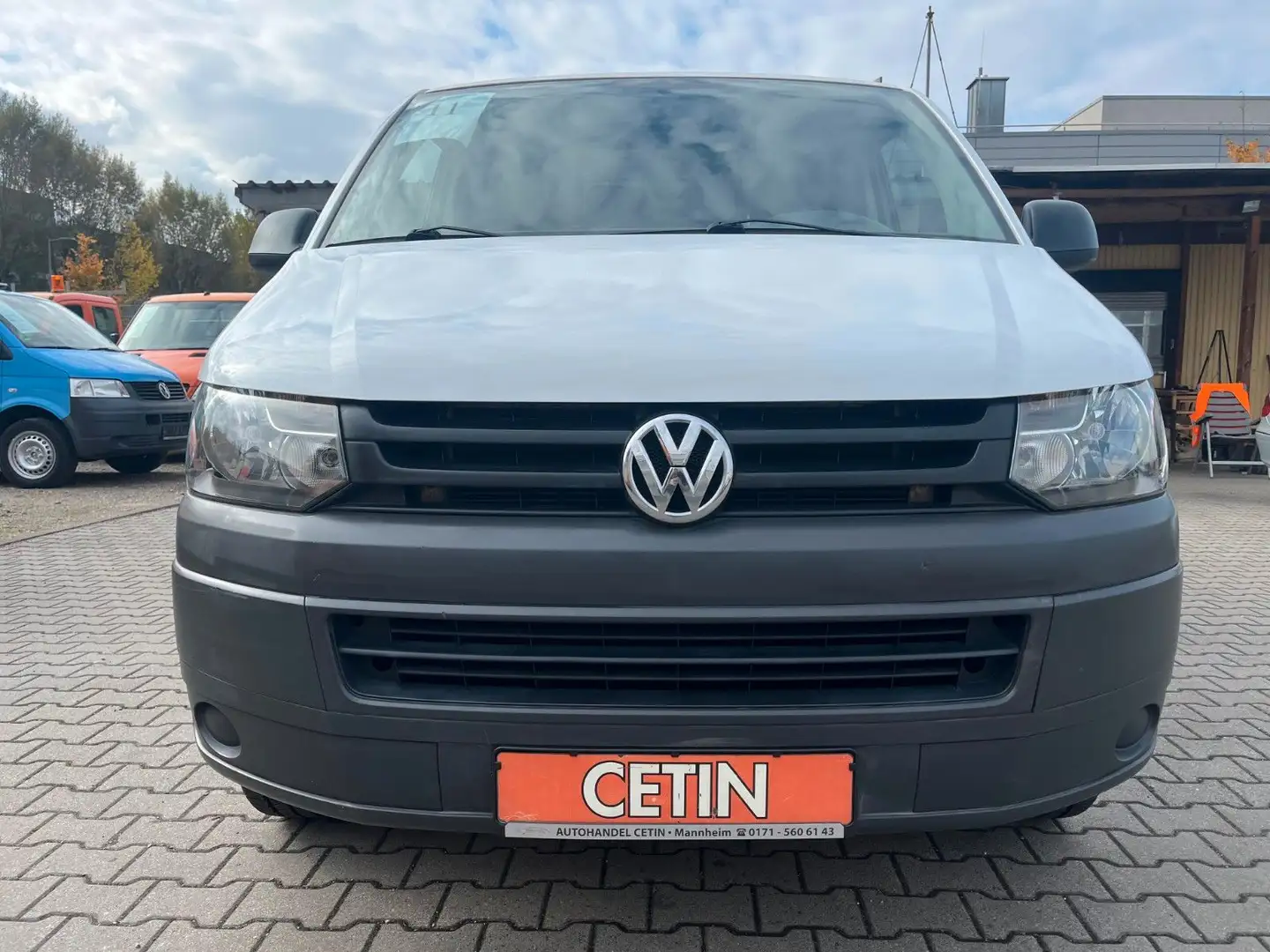 Volkswagen T5 Transporter Kasten-Kombi Kasten Weiß - 2