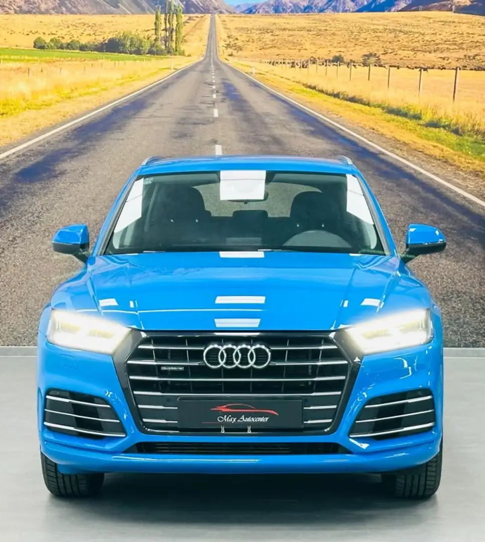 Audi Q5 55 TFSIe S line quattro-ultra S tronic Azul - 2
