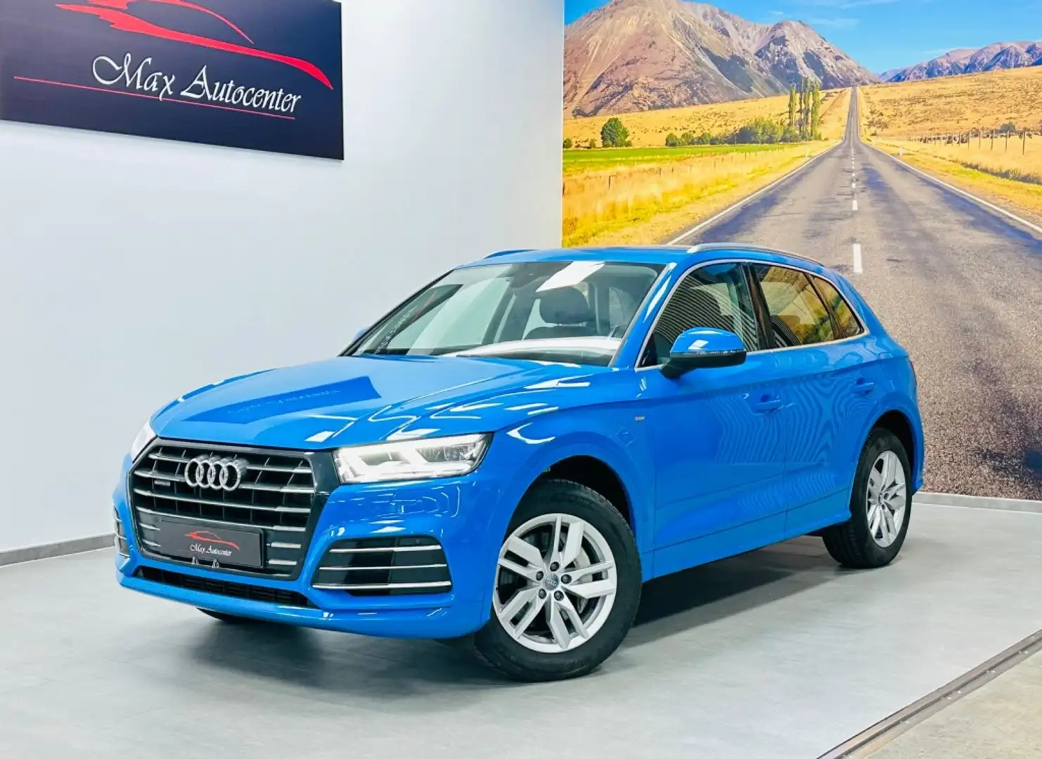 Audi Q5 55 TFSIe S line quattro-ultra S tronic Azul - 1