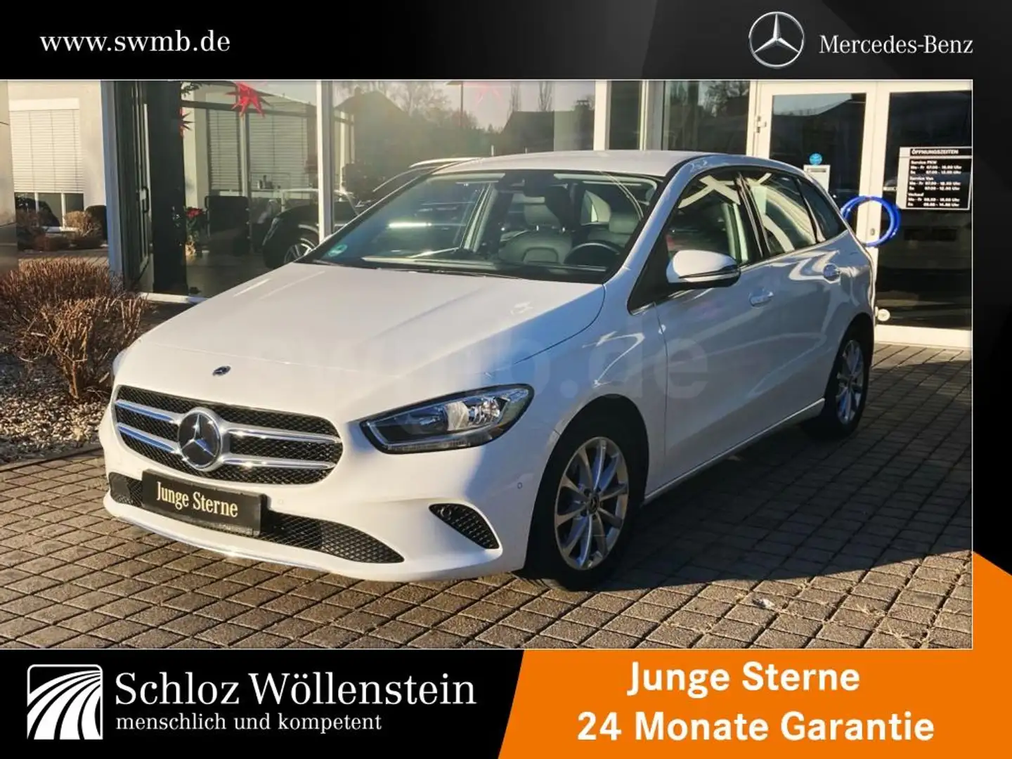 Mercedes-Benz B 250 e Style/Business-P/Verkehrszeichenass/RfCam Weiß - 1