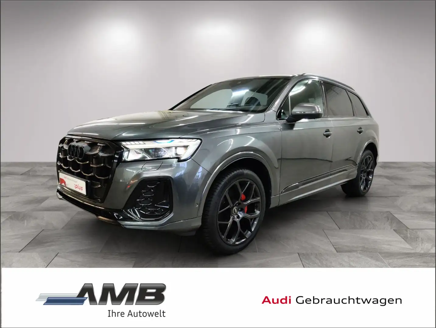 Audi Q7 S line 50 TDI AHK/Laser/HuD/vC+/Pano/Standhzg Grau - 1