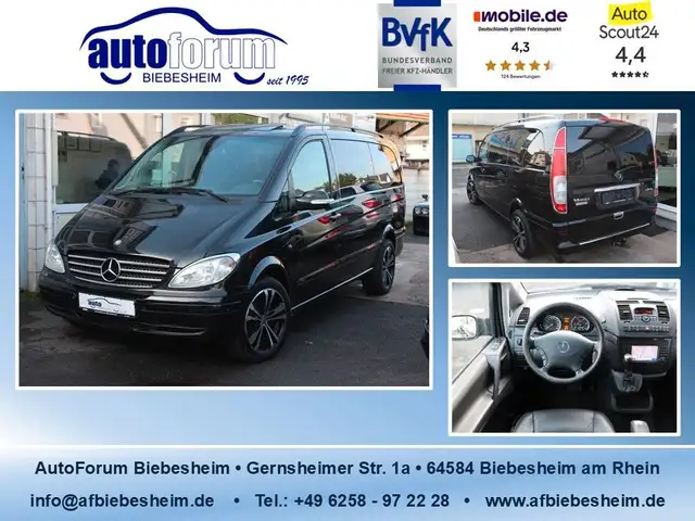 Mercedes-Benz Viano 3.0 CDI lang Leder*Navi*Schiebedach*AHK