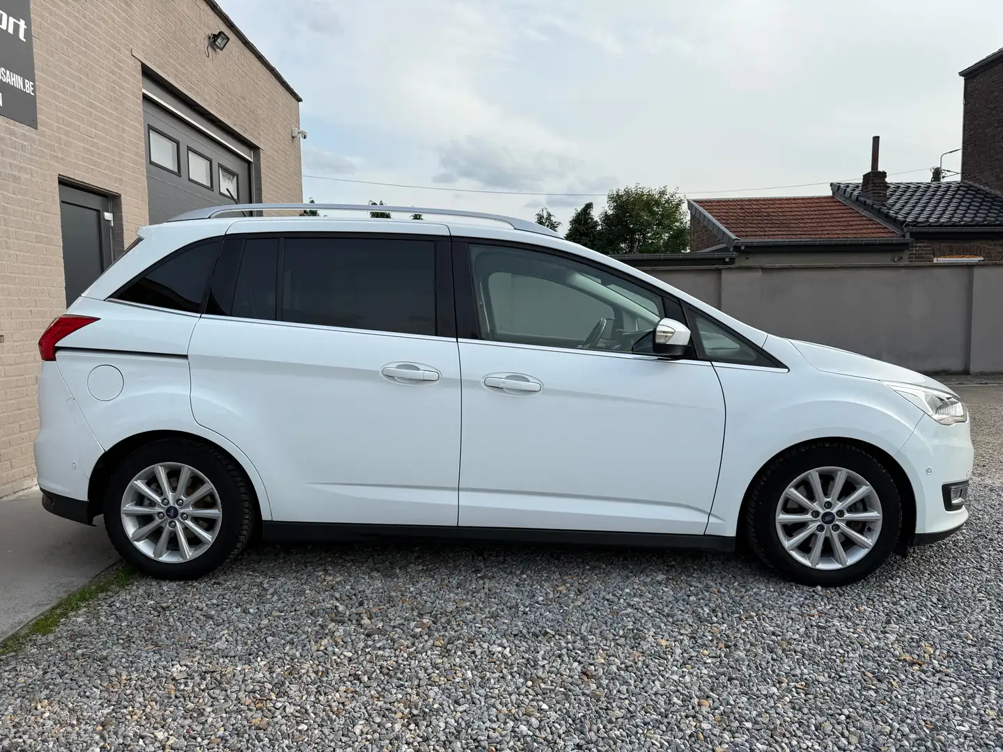 Ford Grand C-Max *1.5TDCI,BOÎTE AUTO,LED,GPS,CAPTEURS,CRUISE..* Blanco - 2