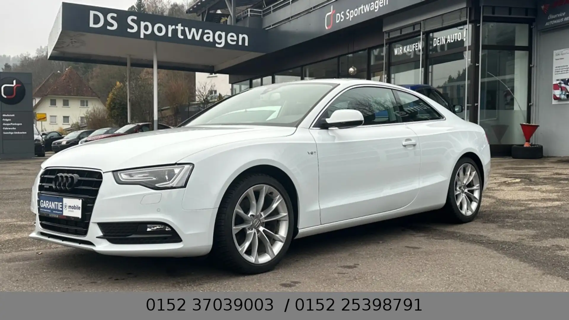 Audi A5 Coupe 3.0 TDI ACC B&O LED Garantie TÜV 10/27 Weiß - 2
