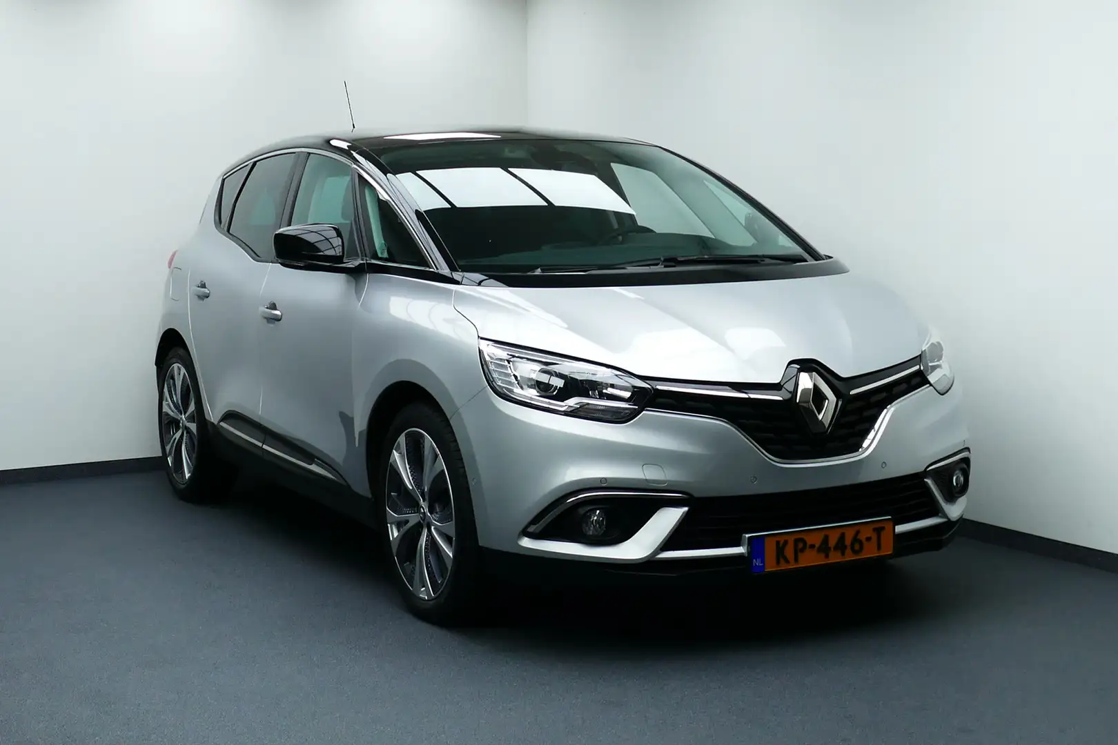 Renault Scenic 1.2 TCe Intens. Afwijkende Dakkleur, Navi, Camera, Grijs - 1