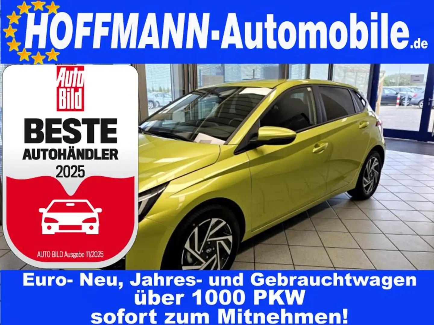 Hyundai i20 Trend Navi,Kamera,LED-Scheinw.,Sitzhzg,Alu Żółty - 1