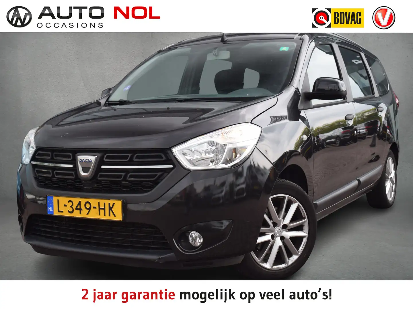 Dacia Lodgy 1.3 TCe Stepway 7p | 7 Pers. | AppleCaplay | DAB | Zwart - 1