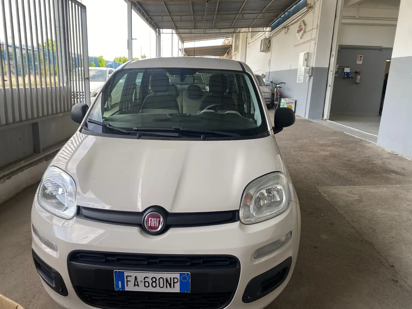 Fiat Panda Panda 0.9 t.air t. natural power Easy 80cv E6 Beige - 2