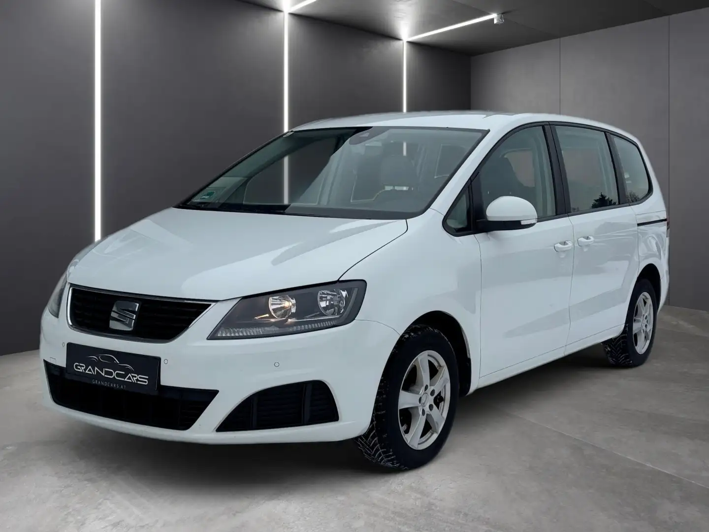 SEAT Alhambra Business 2,0 TDI DSG Weiß - 1
