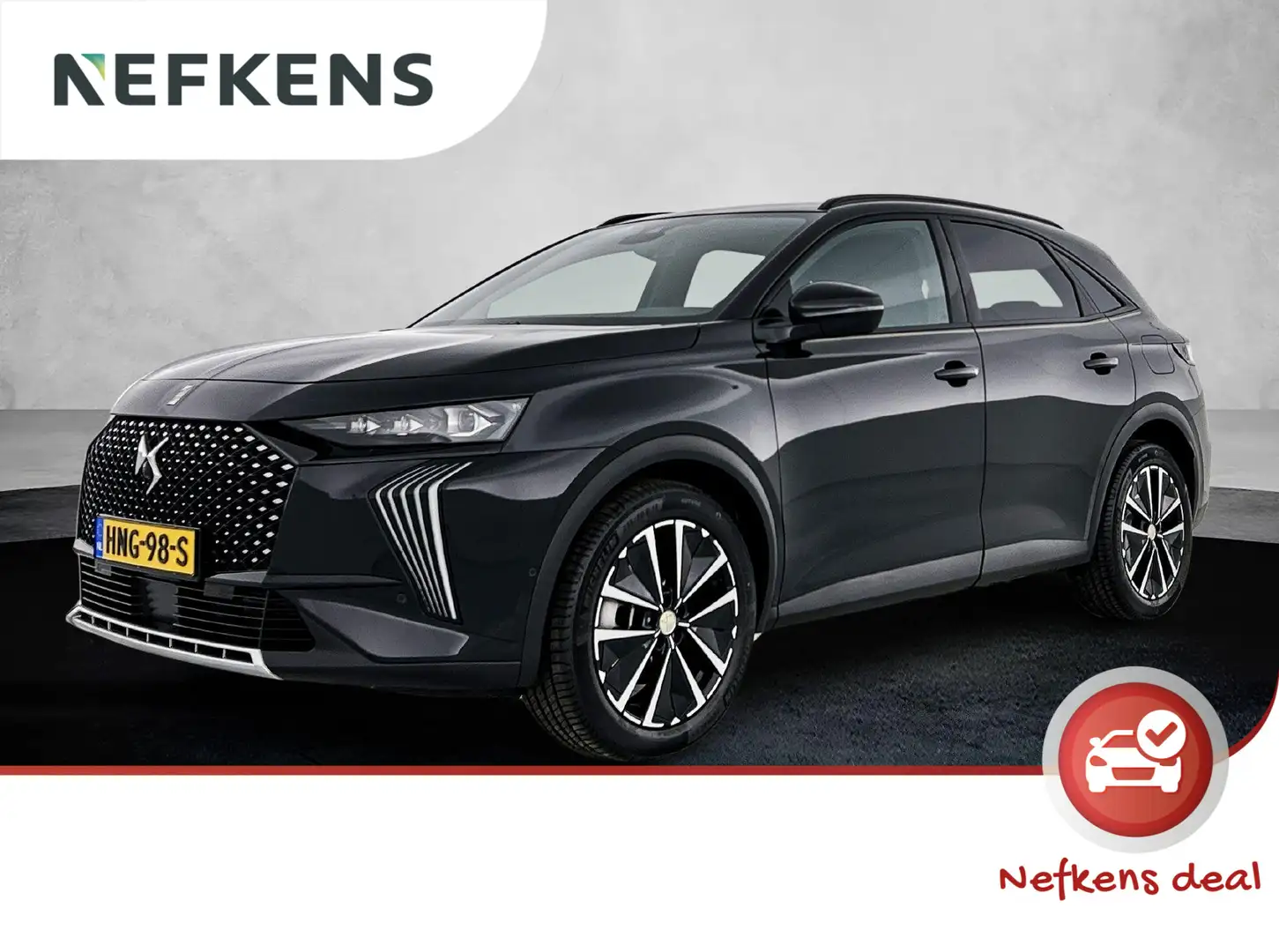 DS Automobiles DS 7 SUV Edition France Hybrid 225 pk Automaat | Naviga Zwart - 1