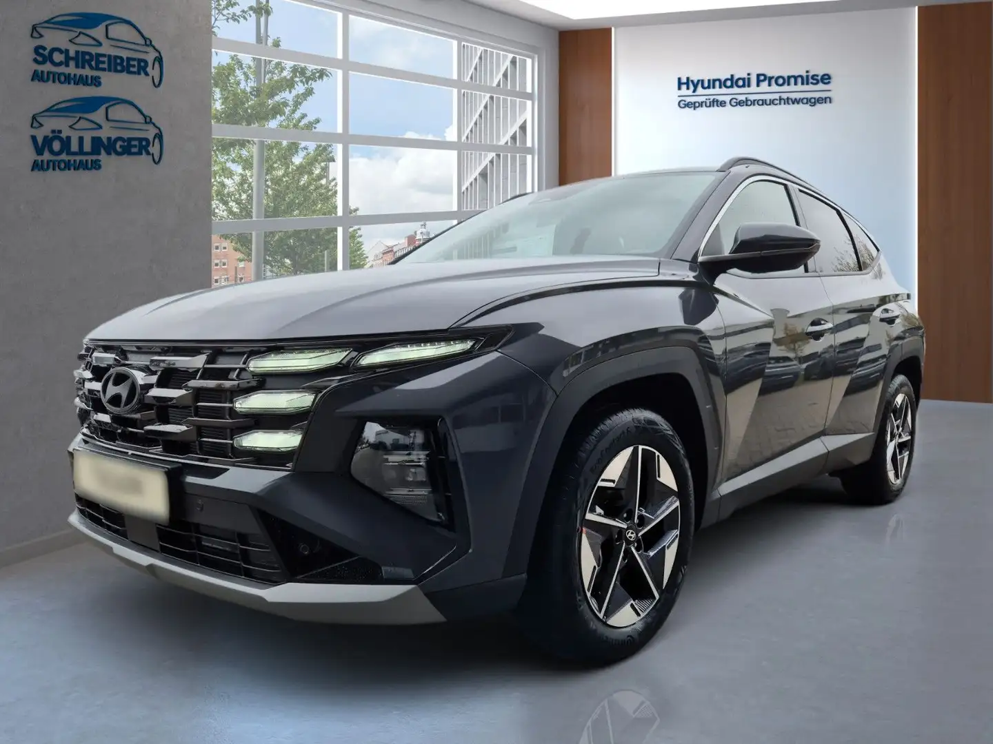 Hyundai TUCSON 1.6 T-GDI 7-DCT  Trend 2WD 150PS /LED/Nav Grau - 1