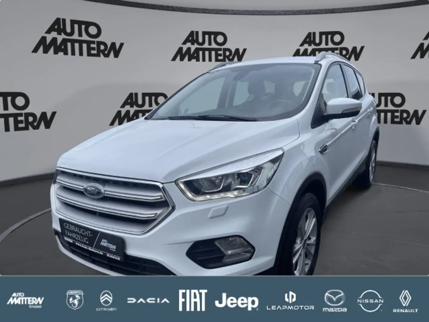 Ford Kuga AHK|AC|SHZ|LED|Kamera|Alu|Klimaaut. Weiß - 1