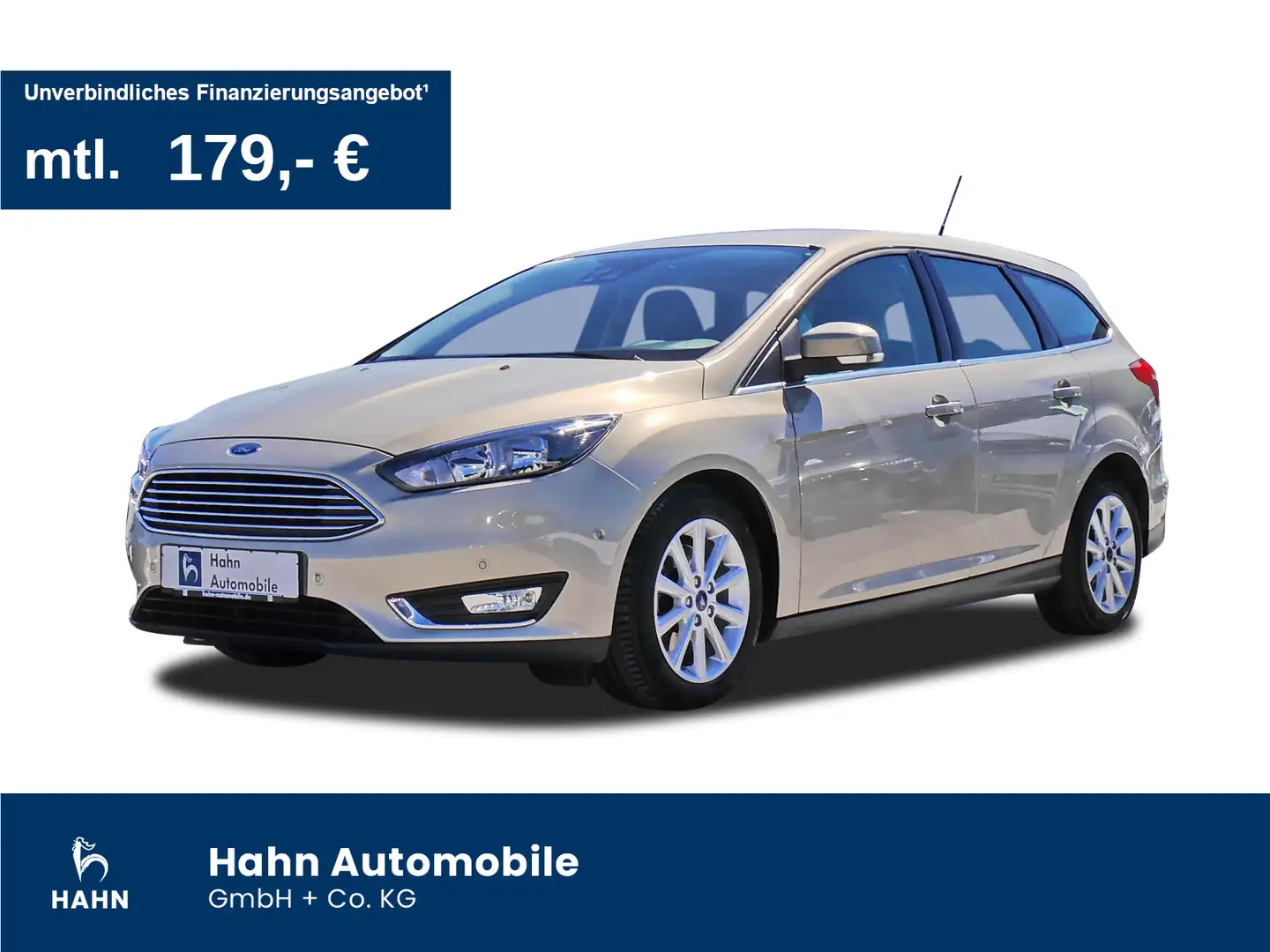 Ford Focus Turnier 1.5 EcoBoost Aut. Titanium Standh Gris - 1