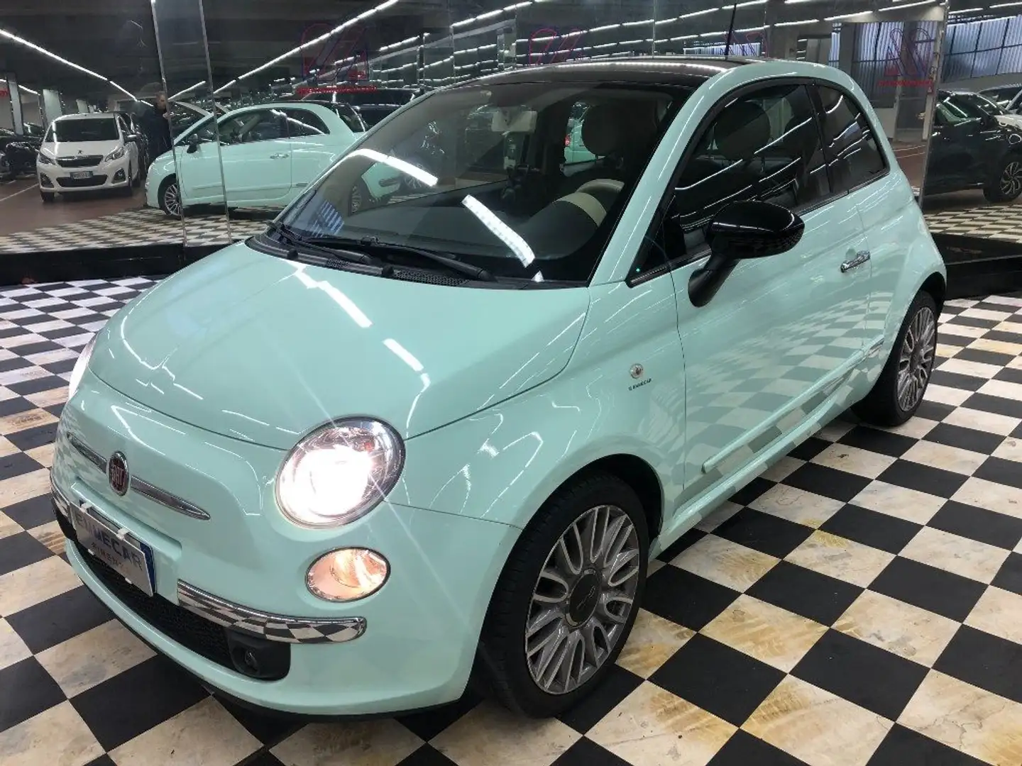 Fiat 500 1.3 Multijet 16V 95 CV Cult Grün - 1