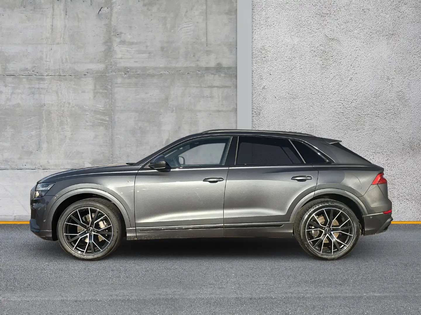 Audi Q8 45 TDI qu S line MATRIX AIR STANDHZG AHK 21" Grau - 2