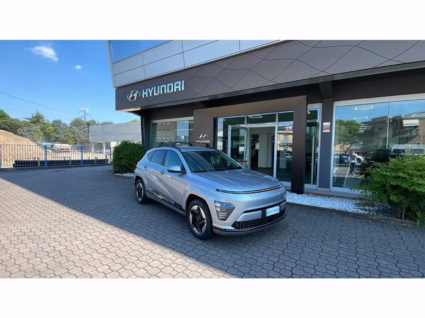 Hyundai KONA EV 48,4 KWH XLINE Grigio - 2