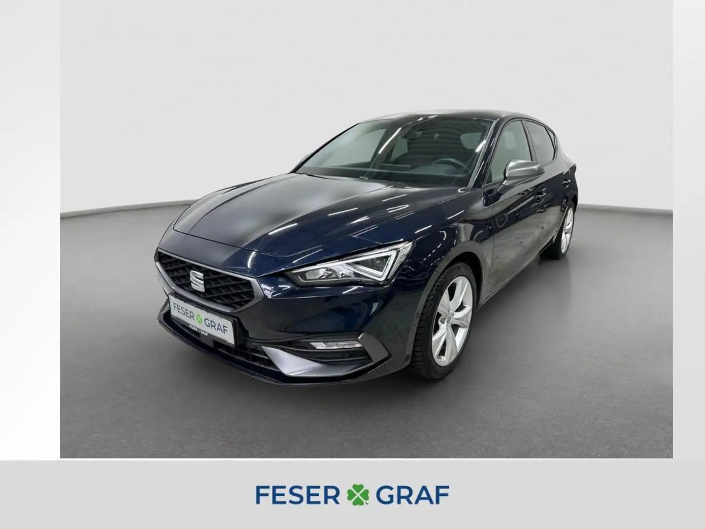 SEAT Leon 1.5 TSI DSG FR Navi Kamera ACC LED 17" Blau - 1