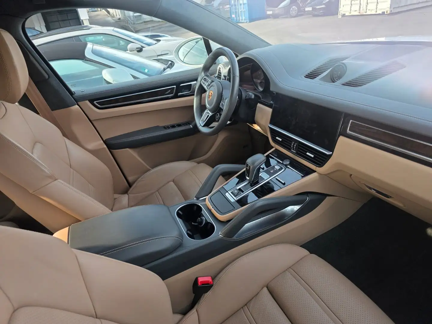 Porsche Cayenne Coupe Turbo HuD/Inno/Matrix/Panorama Blanc - 2