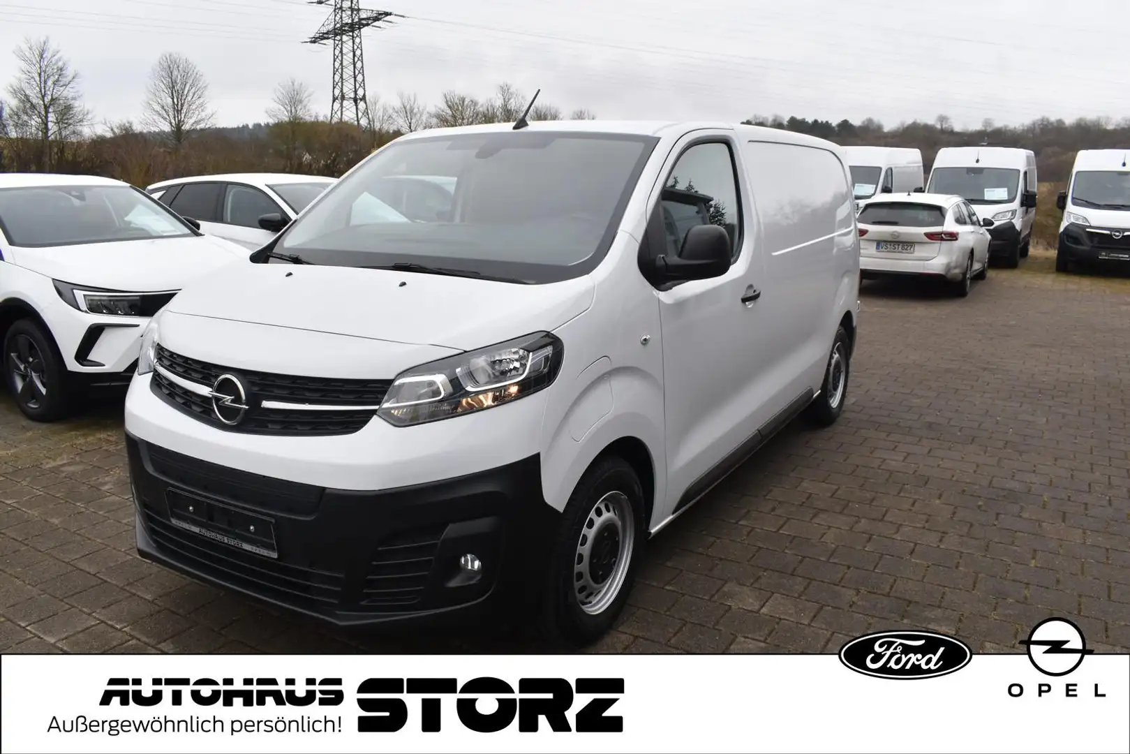 Opel Vivaro Kasten -e Edition M 50KW |PDC|KLIMA|CARPLAY|TEMPOM Weiß - 1