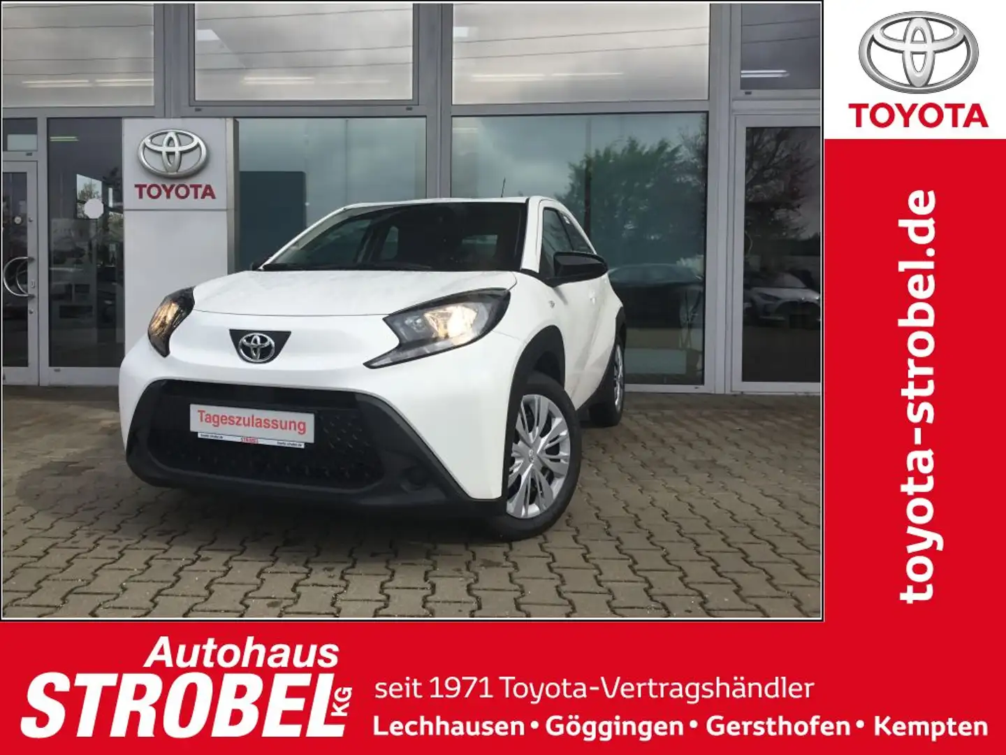 Toyota Aygo X Business Edition Weiß - 1