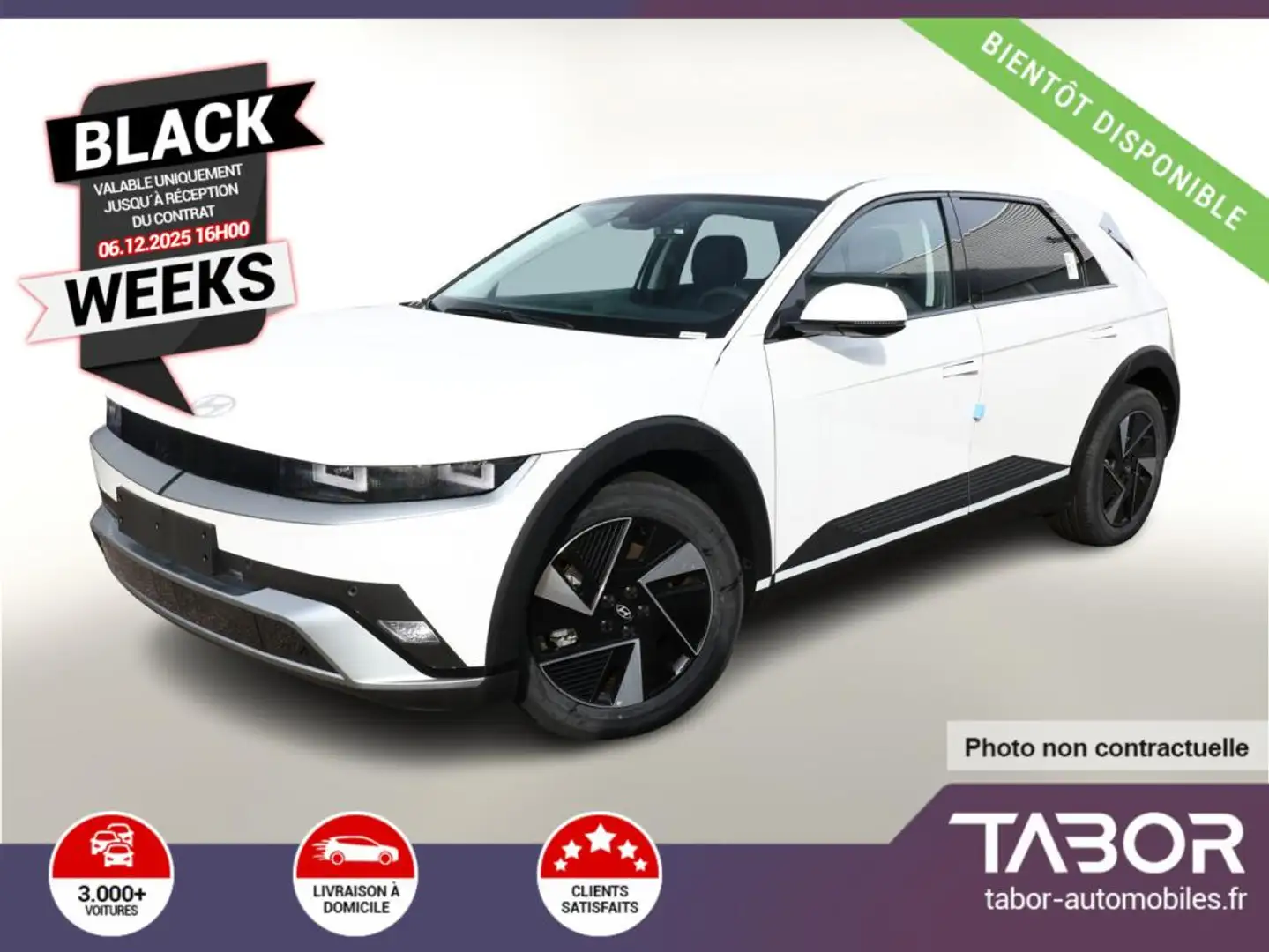 Hyundai IONIQ 5 Techniq 84kWh LED ACC GPS PDC Gris - 1