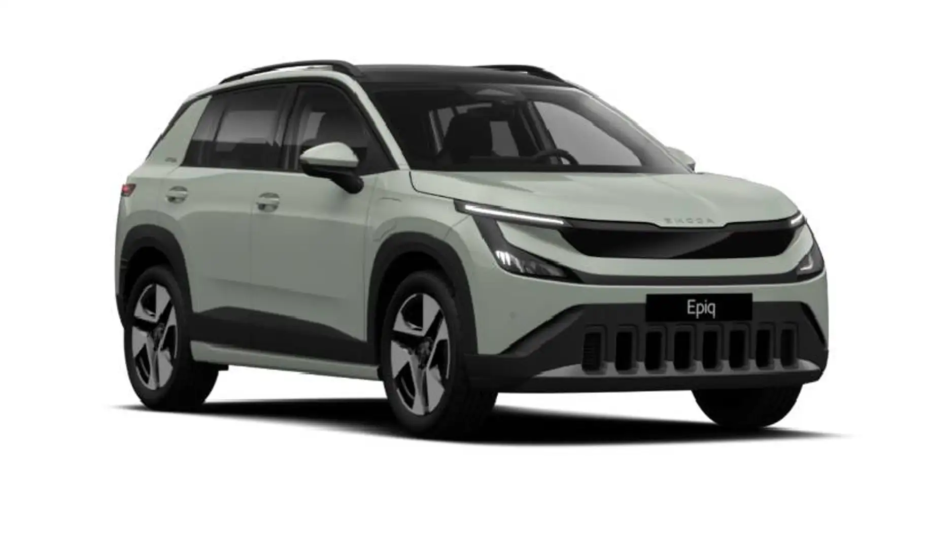 Skoda Epiq Selection 55 (56 kWh) 155 kW 1-Gang-Automatik AHK Panoramadach Grün - 1