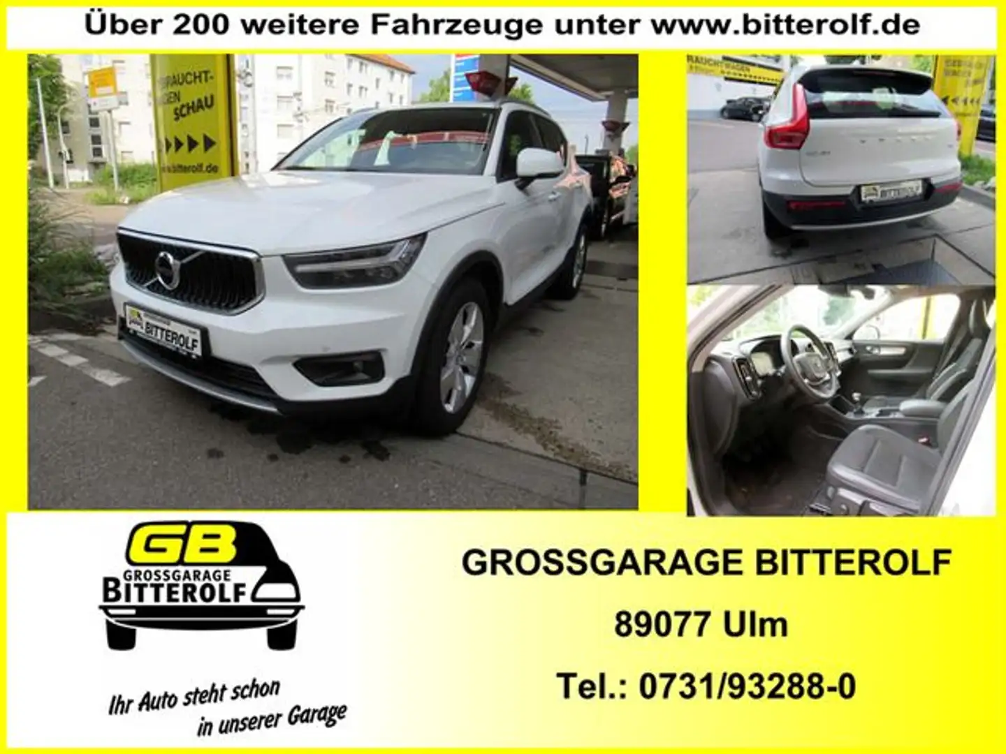 Volvo XC40 D3 Momentum Pro Navi/Sound/RFK/SHZ/Temp Weiß - 1