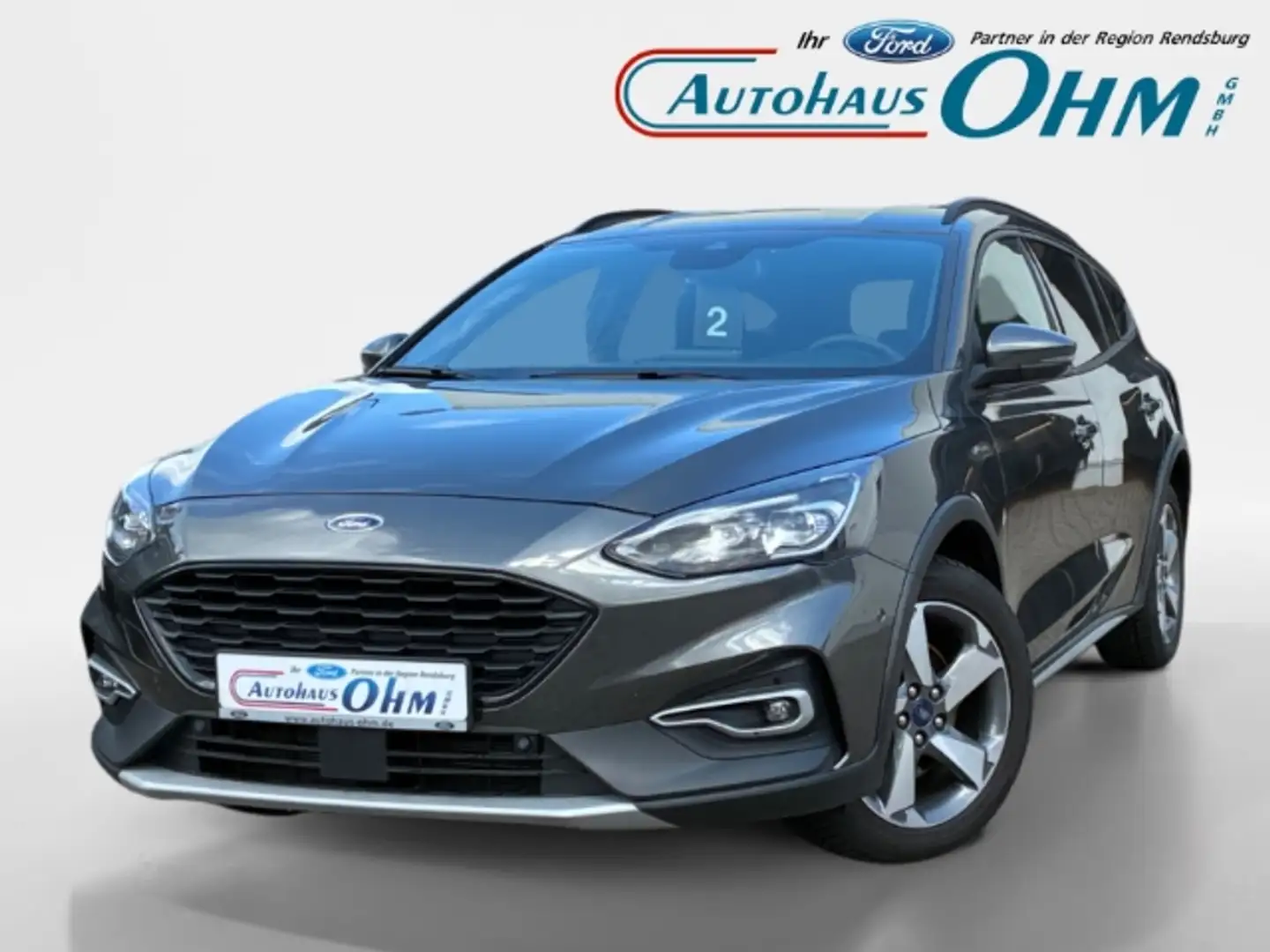 Ford Focus Turnier Active X 1.5 EcoBlue - AHK - RFK - LED - Grau - 2