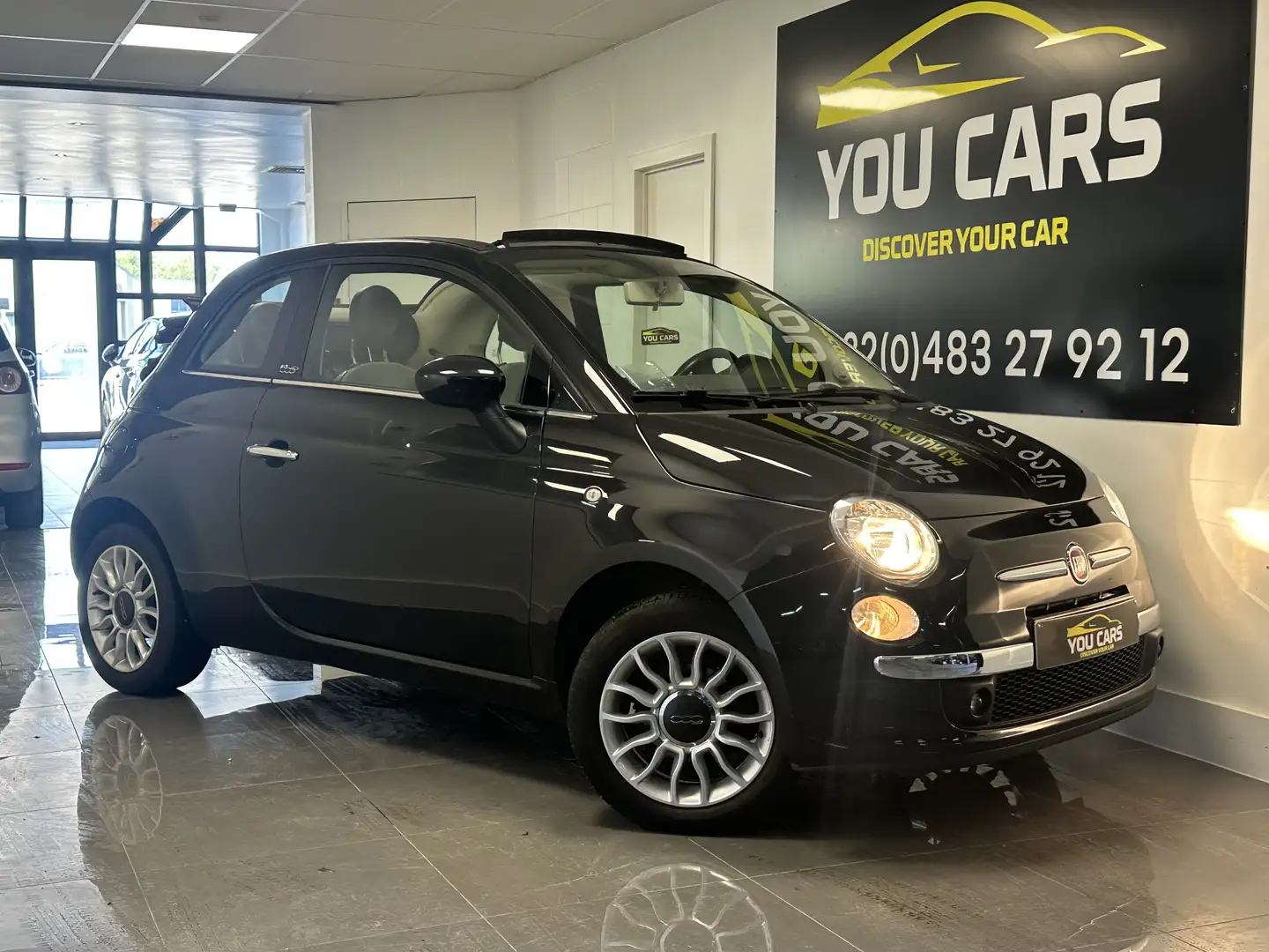Fiat 500C 500 C 1.2 Start&Stopp S CarPlay Nero - 1