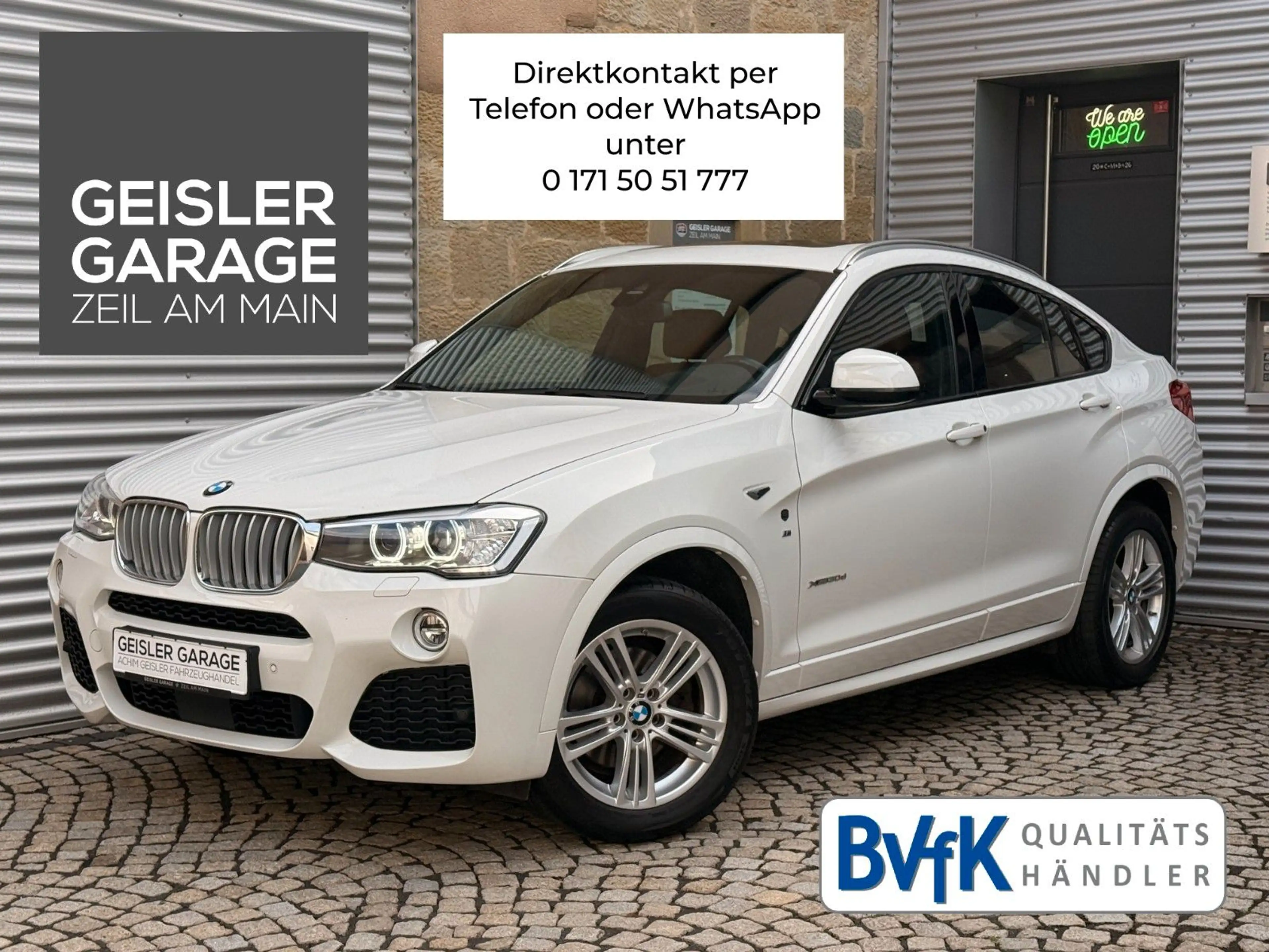 BMW X4 xDrive30d M Sport HeadUp Cam GS-Dach 8xRäder