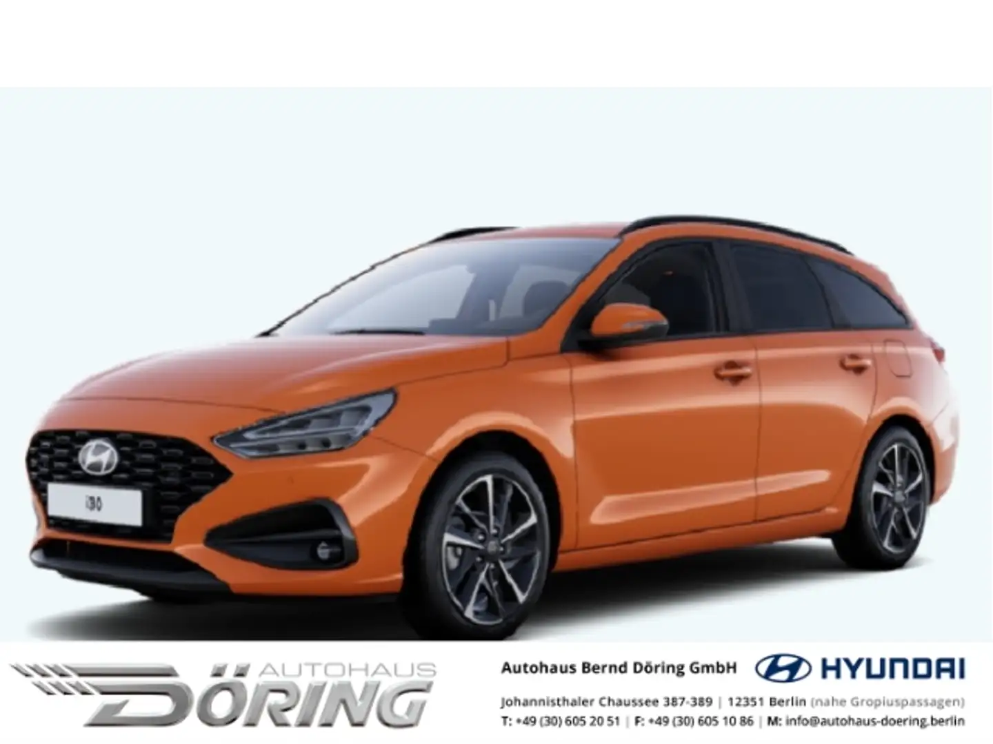 Hyundai i30 Kombi Advantage Automatik 1.0 Turbo 100 PS (MY25) Arancione - 1