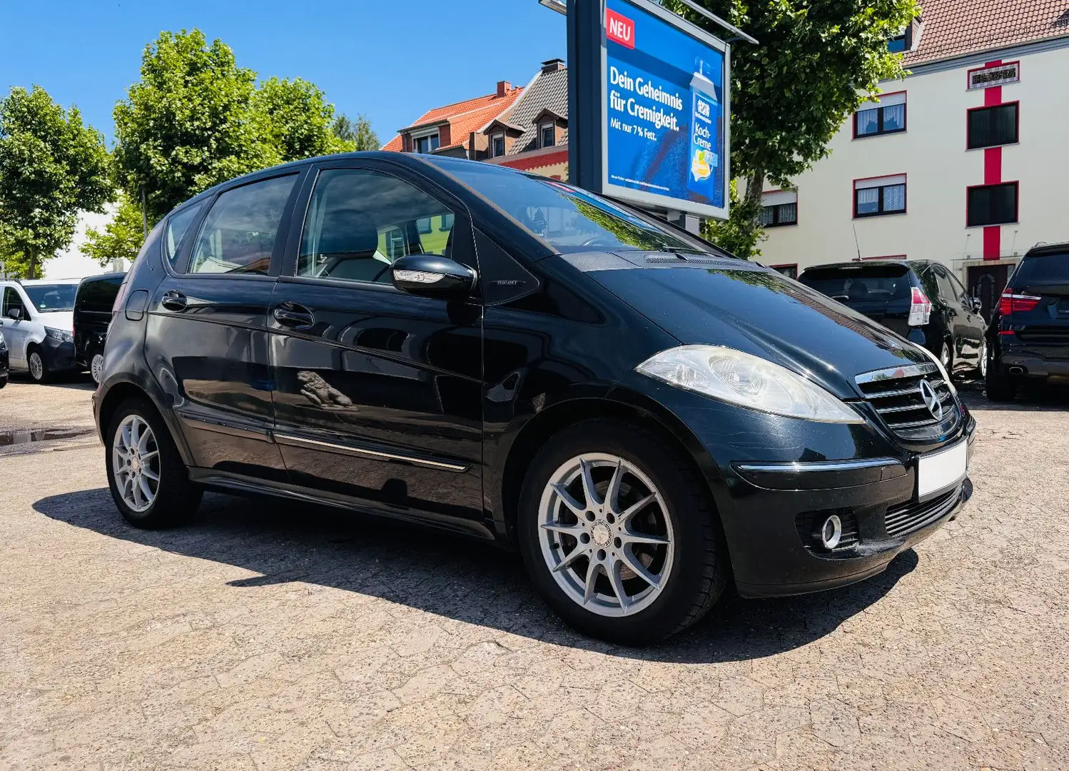 Mercedes-Benz A 170 Navi Klimaanlage Leder Alufelgen Zwart - 1