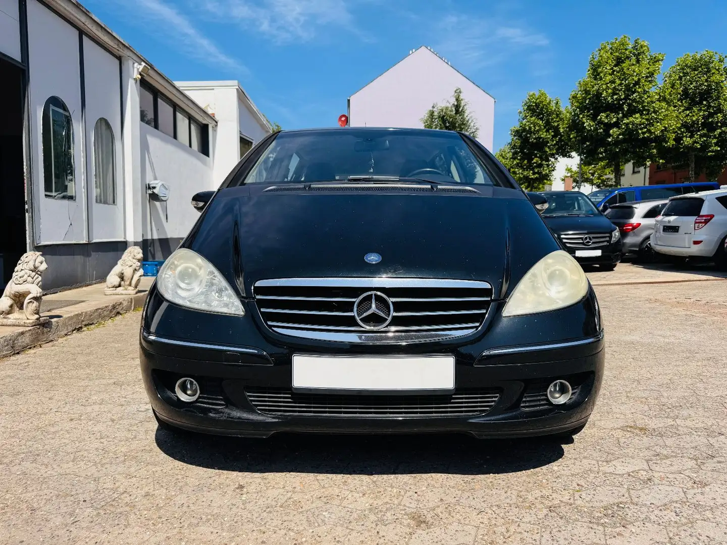 Mercedes-Benz A 170 Navi Klimaanlage Leder Alufelgen Zwart - 2
