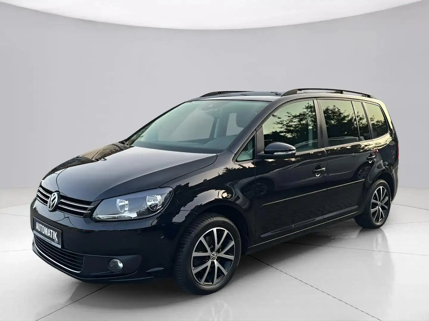 Volkswagen Touran Comfortline BMT*7.Sitze*Automatik*SHZ*PDC*2.Hand Zwart - 1