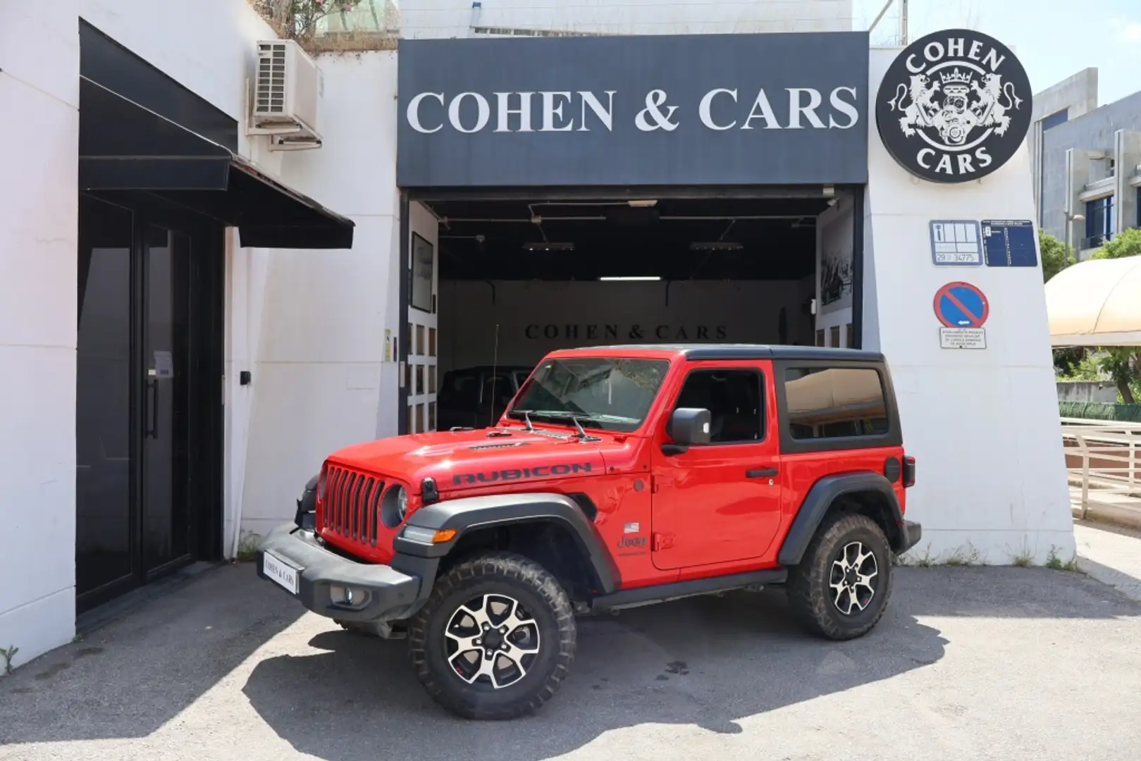 Jeep Wrangler Todoterreno Automático de 3 Puertas Rojo - 1
