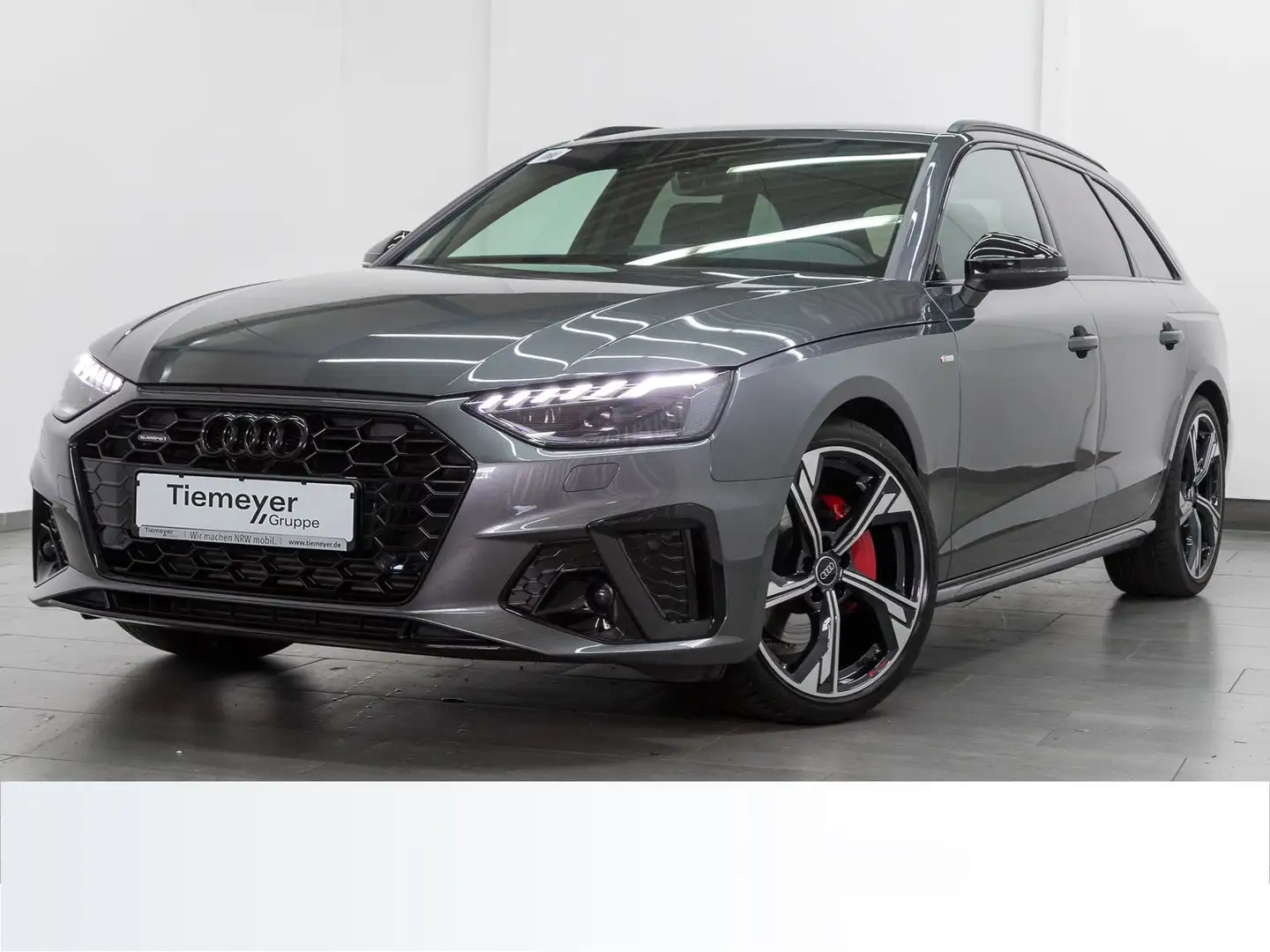 Audi A4 40 TFSI Q 2x S LINE LM19 MATRIX AHK NAV Grau - 2