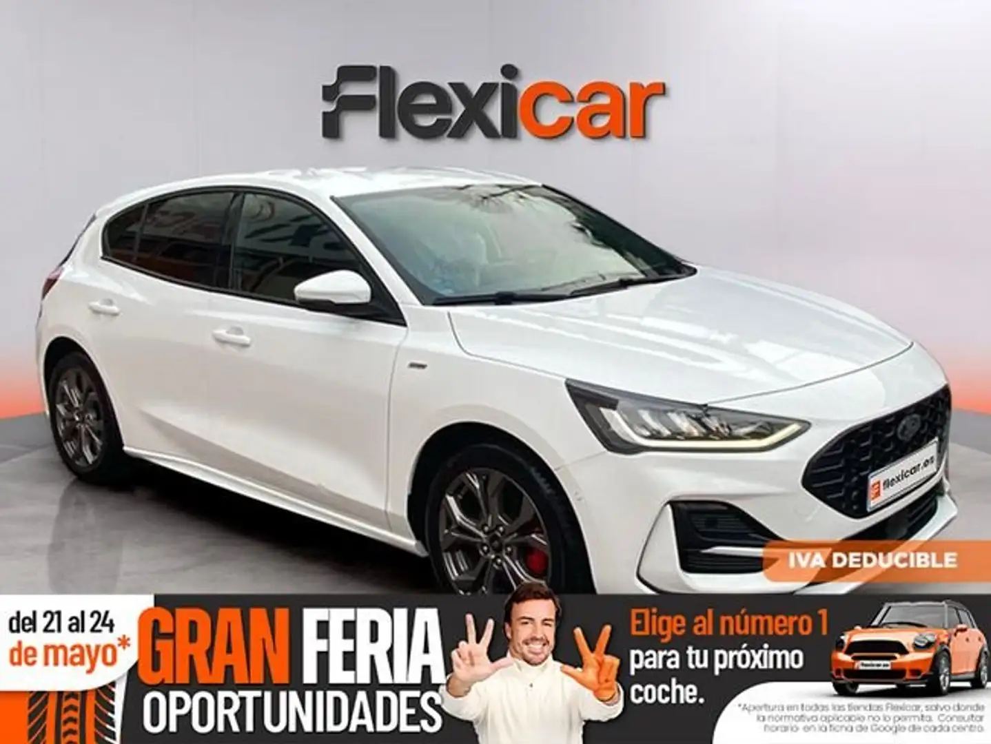 Ford Focus 1.0 Ecob. MHEV 92kW ST-Line Design SIP Blanco - 1