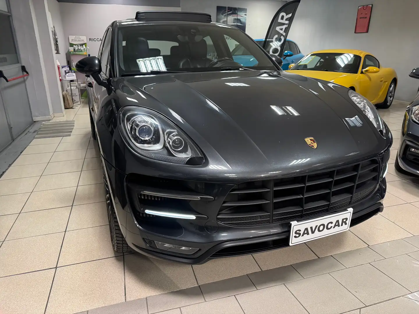 Porsche Macan Macan 3.6 Turbo 400cv pdk my16 Superbollo Pagato Grigio - 1