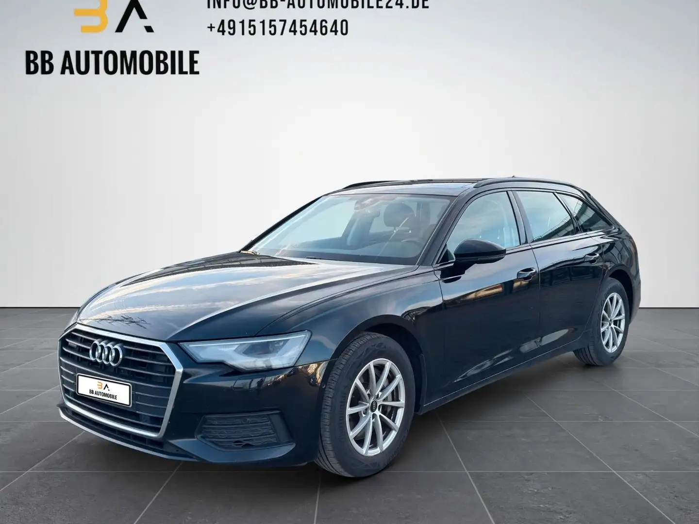 Audi A6 Avant 50 TDI quattro PANO AHK TEMPO SHZ LED Schwarz - 1