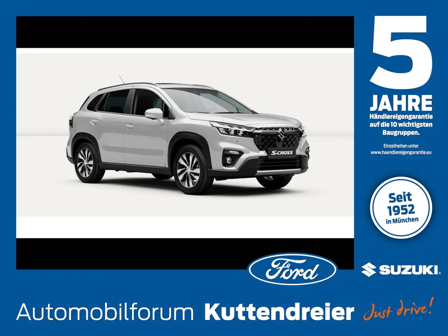 Suzuki S-Cross 1.5 AGS Comfort Rückfahrkamera*PDC Fehér - 1