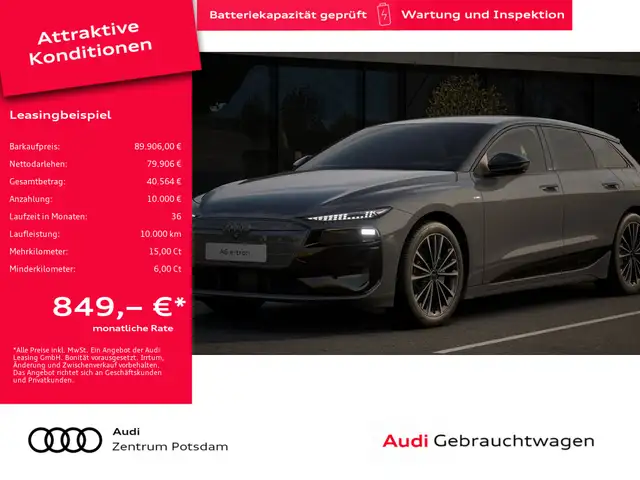 Audi A6 Avant e-tron performance HUD B&O STANDHZ