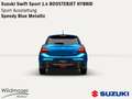 Suzuki Swift ❤️ 1.4 BOOSTERJET HYBRID ⏱ Sofort verfügbar! ✔️ Sp Blau - thumbnail 4