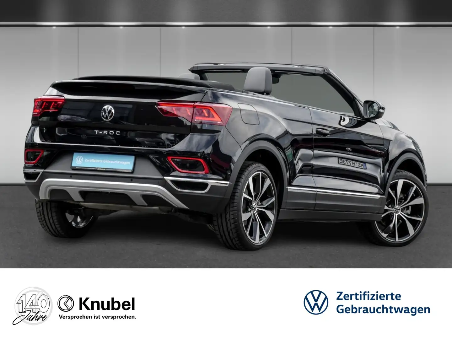 Volkswagen T-Roc Cabriolet Style 1.5 TSI DSG AHK IQ.Light Navi L... Schwarz - 2
