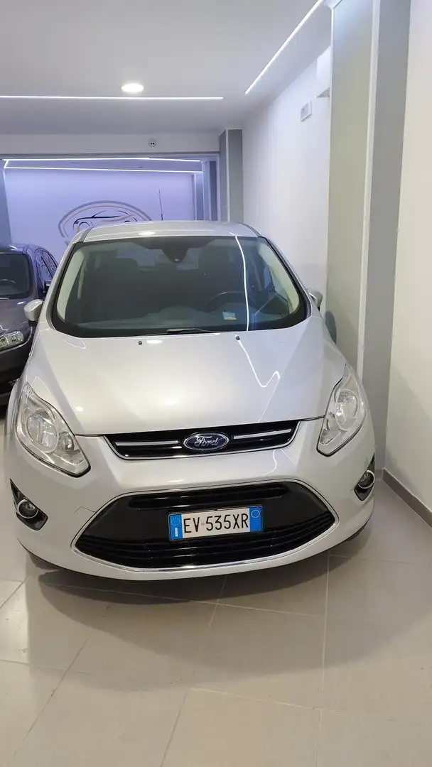 Ford C-Max C-Max II 2010 1.6 tdci Titanium 115cv dpf Argent - 1