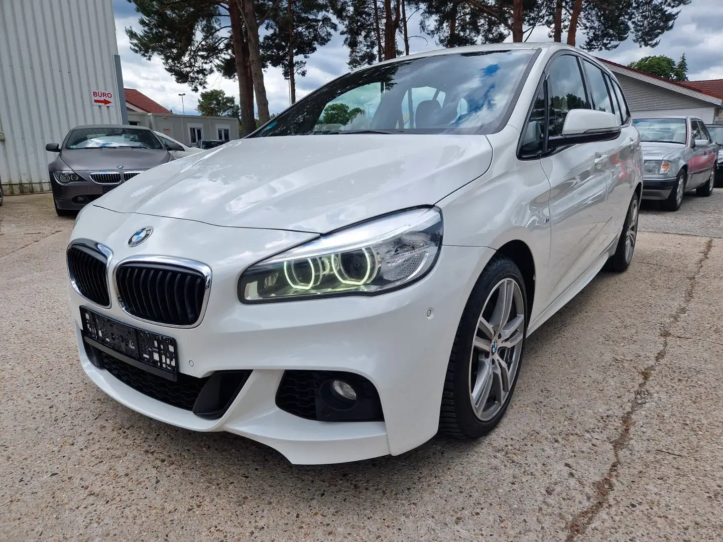 BMW 220 d GRAN M-PAKET AUTOM.NAVi ALCANTARA LED PDC Blanc - 1