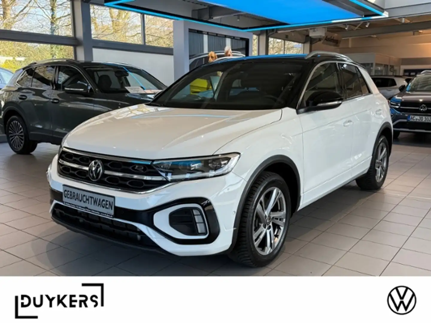 Volkswagen T-Roc 2.0 TDI R-Line RFK AHK NAVI Wit - 1