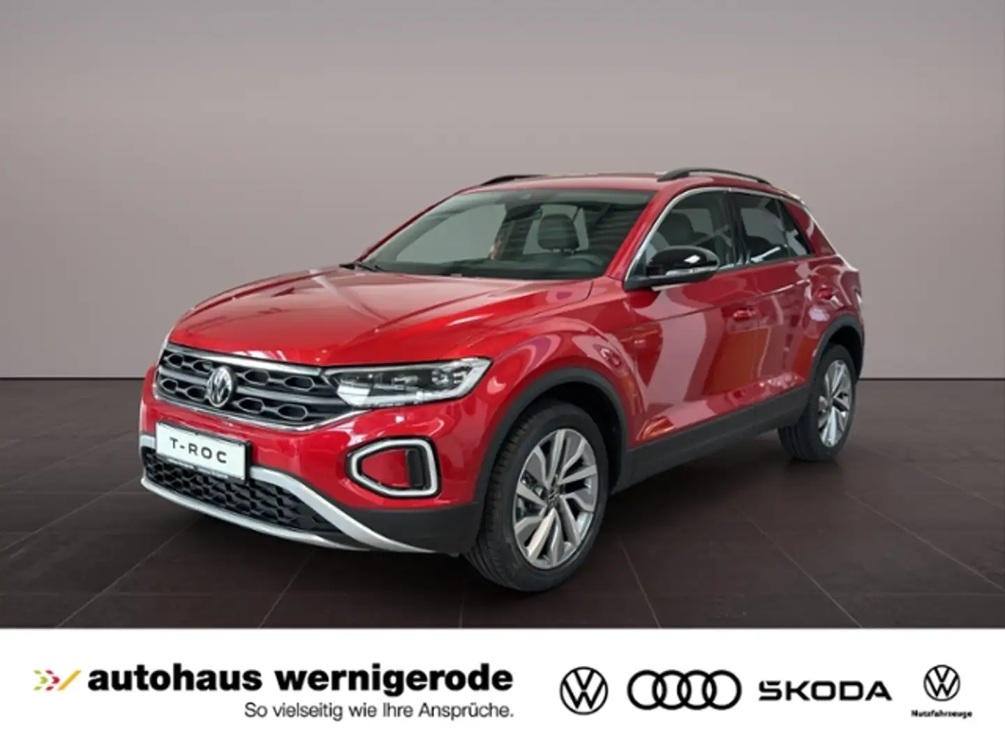 Volkswagen T-Roc 1.5 Goal 1.5TSI DSG *DC Pro *Rear View*LED* Rot - 1